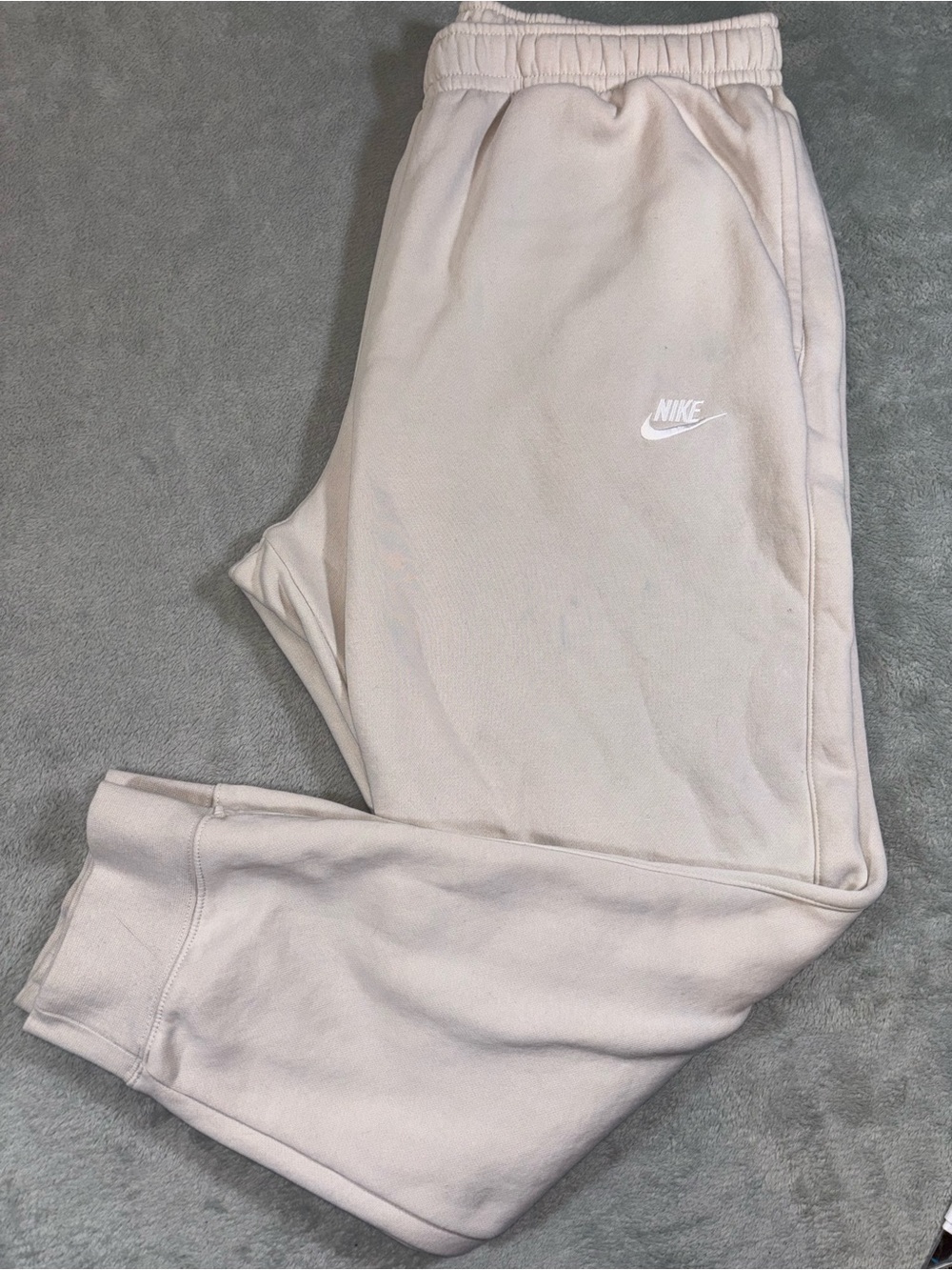 Nike Sweatpants Size XXL Cream